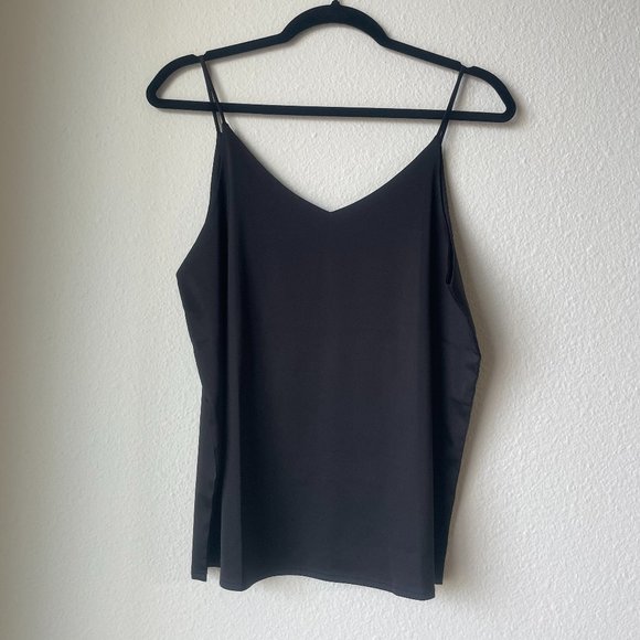 Satin Tank Top Blouse - Picture 1 of 3